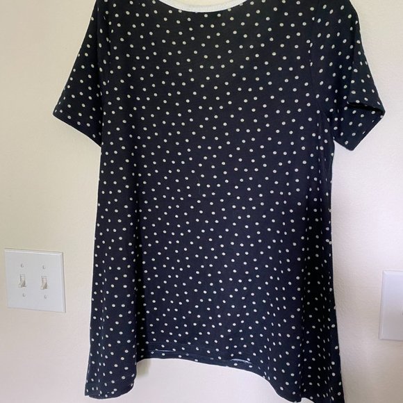 NWOT Modcloth Fervour Polka Dot Knit Top - Picture 5 of 6